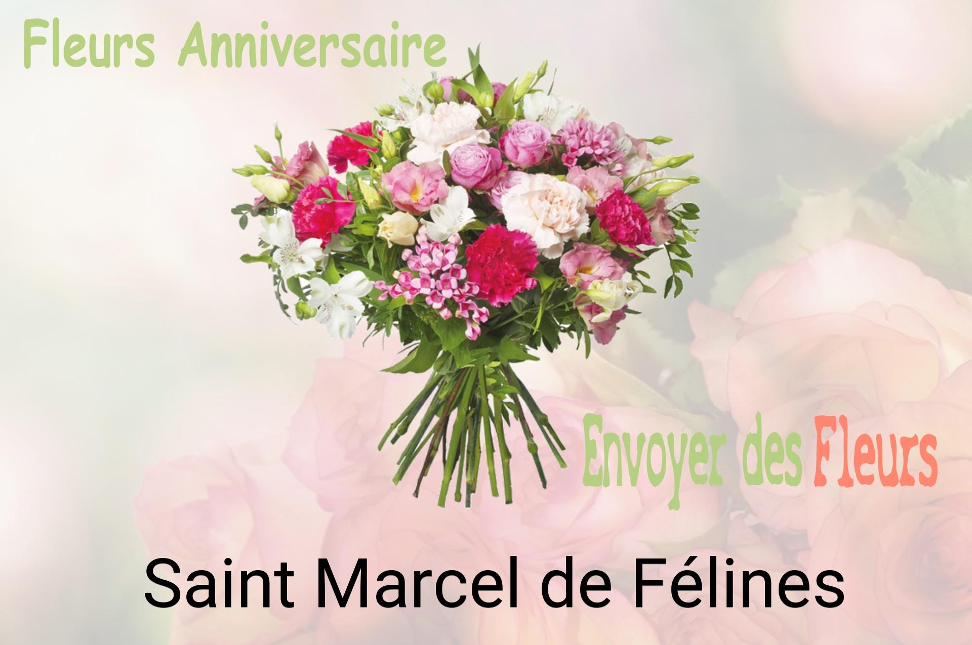 Bouquet de fleurs d’anniversaire livré à Saint-Marcel-de-Félines